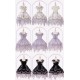 Mademoiselle Pearl Wisteria Courtyard Cape Bolero Blouse JSKs and OPs(Reservation/3 Colours/Full Payment Without Shipping)